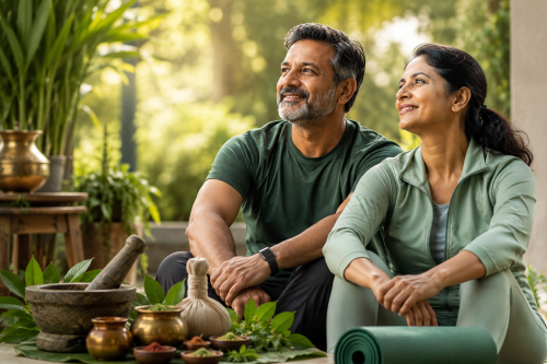 Healthy Aging with Ayurveda Stay Active After 40